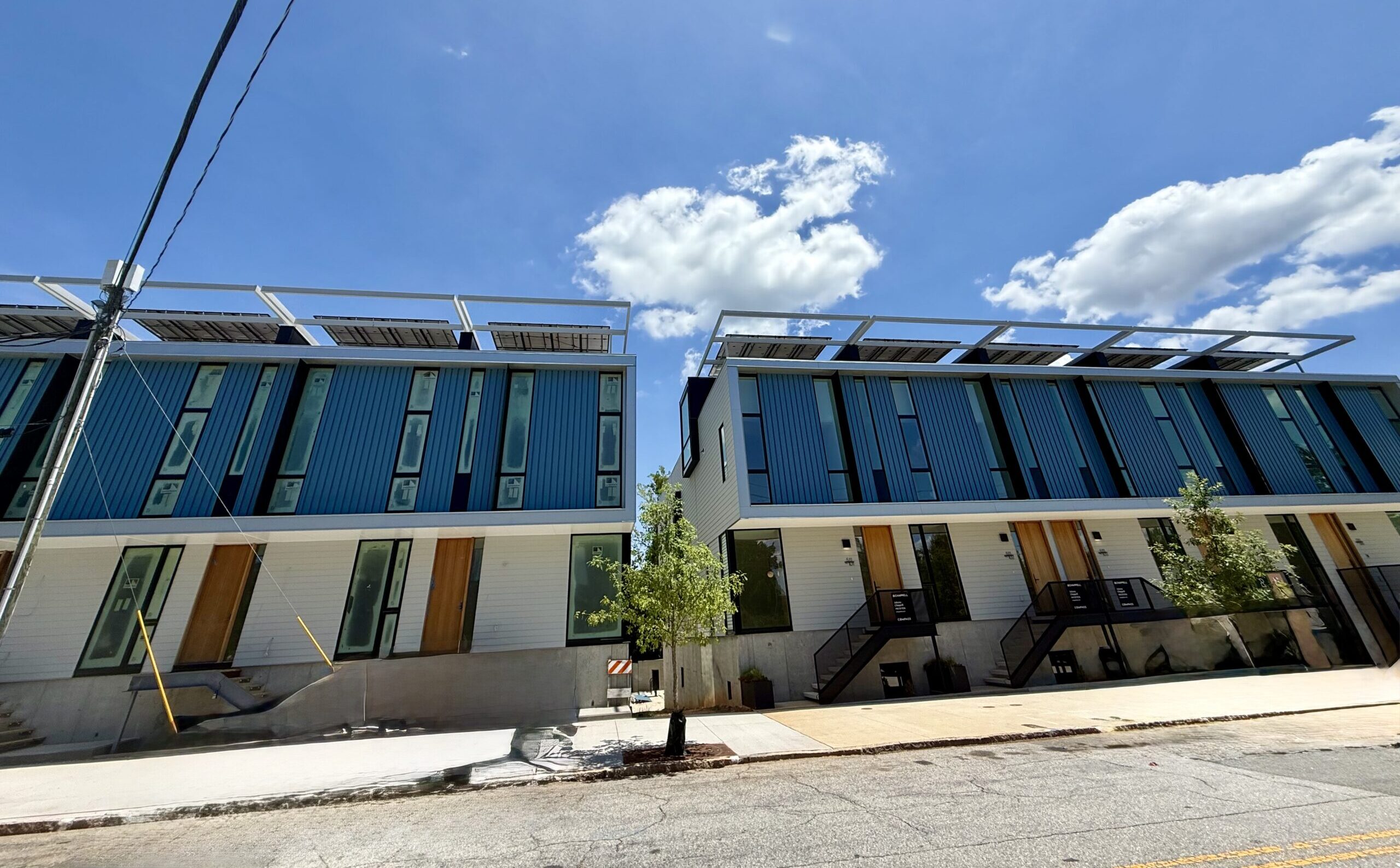 Exterior of Idyle Townhomes at Bloodworth Street, Raleigh NC