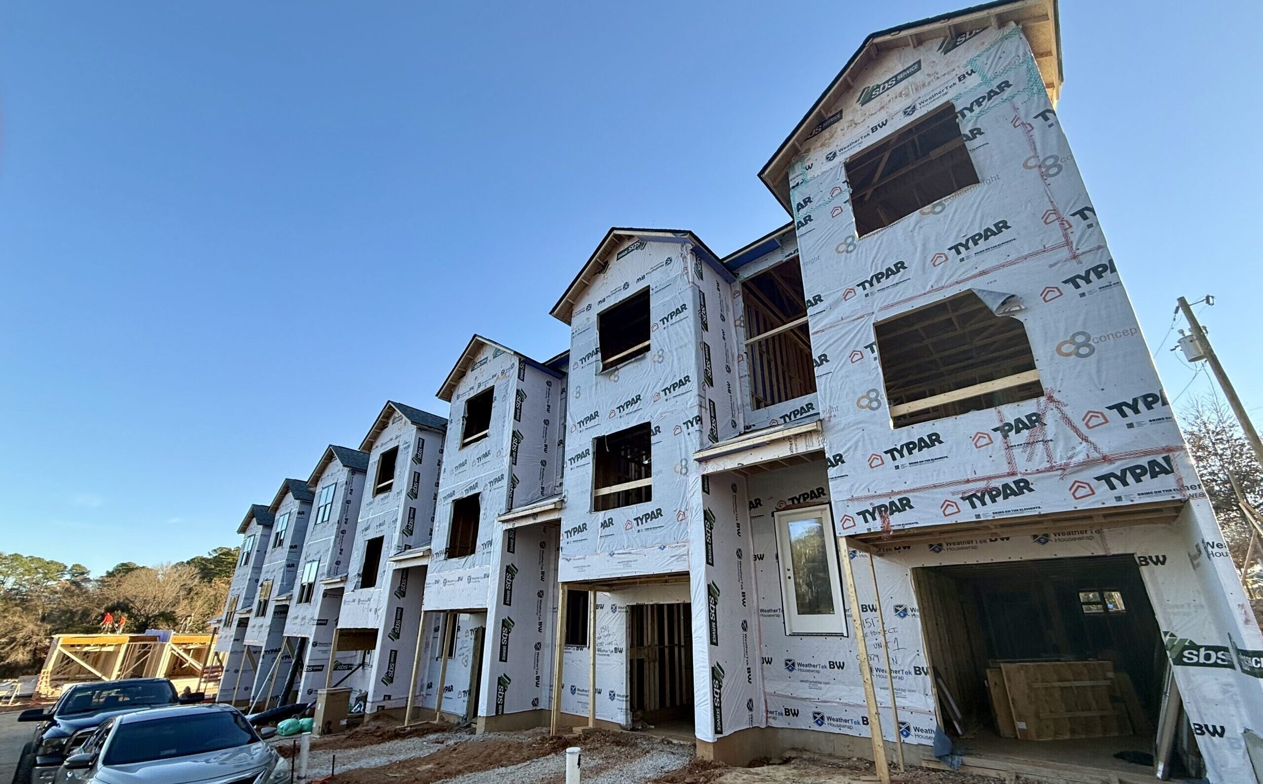 Proximity Pointe updated construction on townhomes